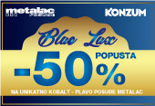 Blue Lux Metalac posuđe u Konzumu!