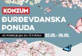 Đurđevdanska ponuda 03.05. - 06.05.