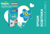 Konzum Baby Klubić & Pampers - Spisak dobitnika nagradne igre.