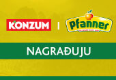 KONZUM I PFANNER NAGRAĐUJU- Spisak dobitnika