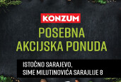 KONZUM ISTOČNO SARAJEVO - POSEBNA AKCIJSKA PONUDA 08.10. - 11.10.