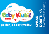 Nagradna igra Konzum Baby Klubić - spisak dobitnika