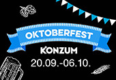 Oktoberfest u Konzumu! 20.09.-06.10.