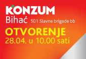 OTVORENJE NOVE KONZUM PRODAVNICE!