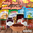 Probaj, kupi i poklon pokupi u najbližoj Konzum super prodavnici