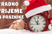 Radno vrijeme 31.12.2019.-02.01.2020.