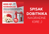 Spisak dobitnika - Konzum i Purina vas nagrađuju!