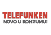 TELEFUNKEN novo u Konzumu!