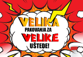 Velika pakovanja za velike uštede! 21.09.-04.10.2017.